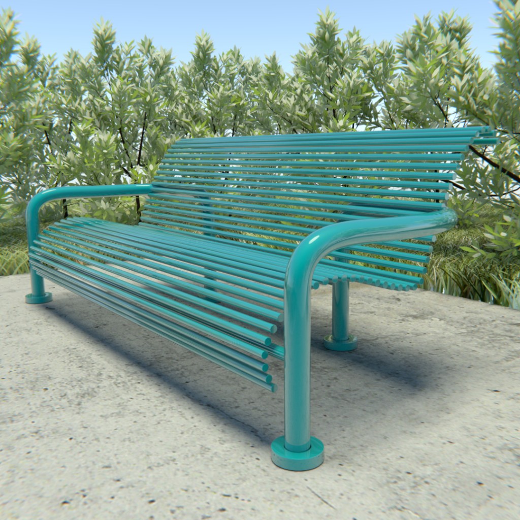 Bus bench preview image 2